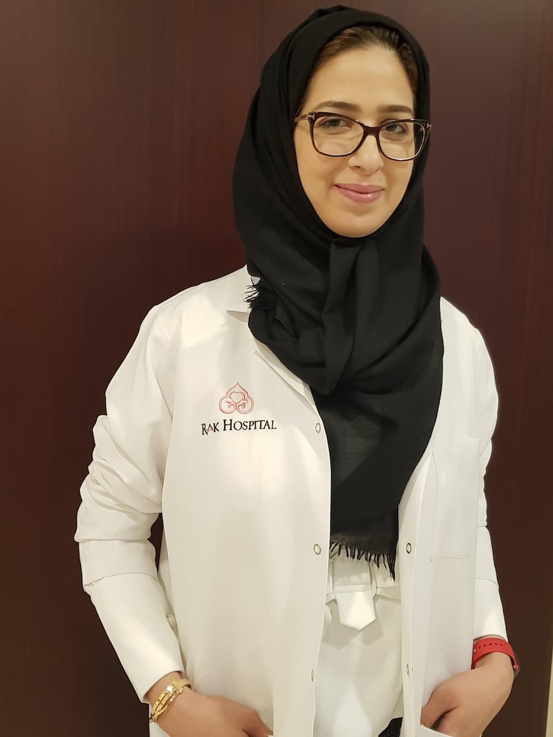 Ruba El Hourani, head of nutrition at RAK Hospital, said cases of long-term loss of smell are rare. Courtesy: RAK Hospital