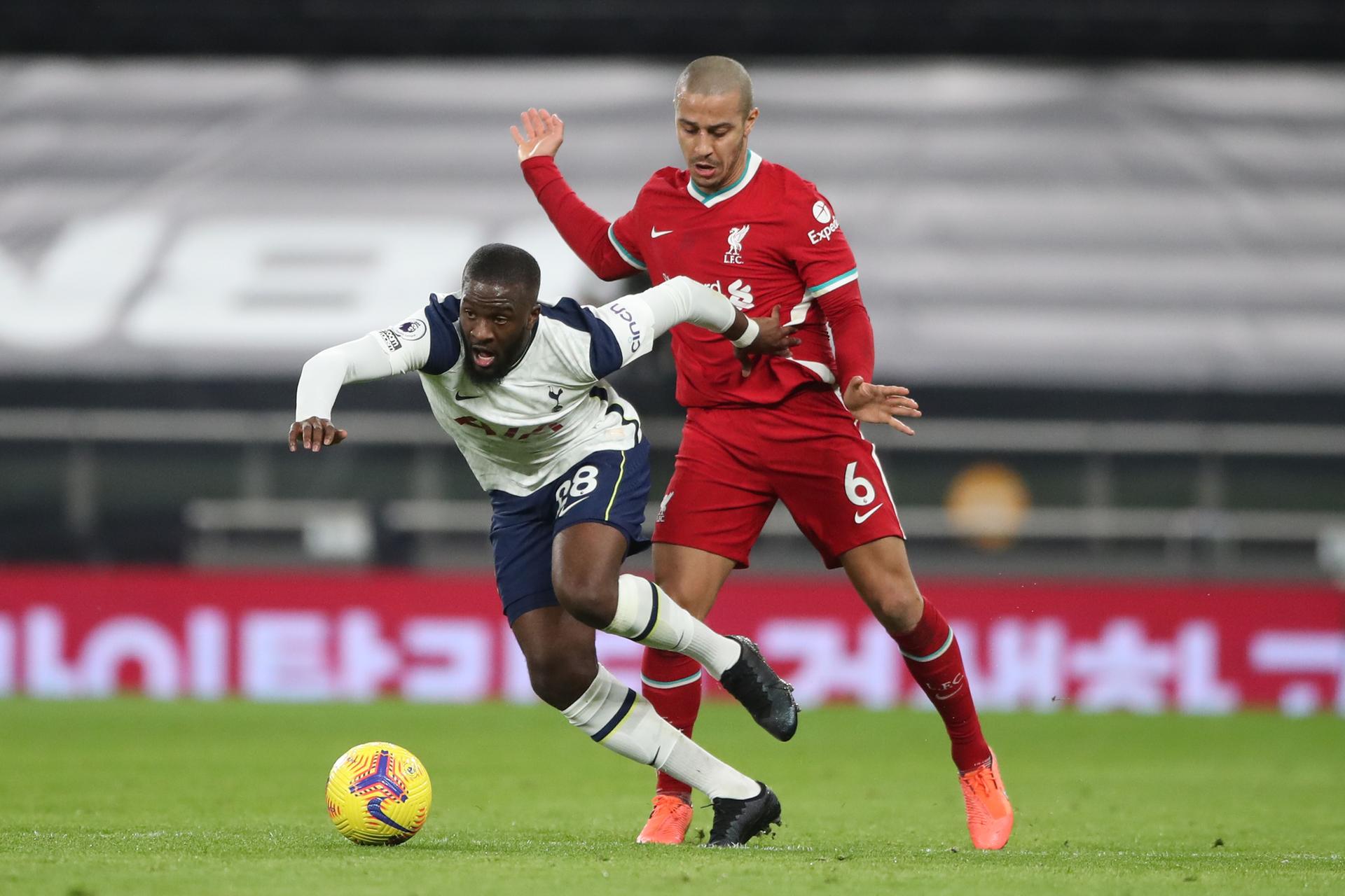 Tanguy Ndombele - 6. The midfielder started well, supplying a delicious ball for Son for the disallowed goal but he was over-run in the central areas. The Frenchman did not exert enough influence on the game. AFP