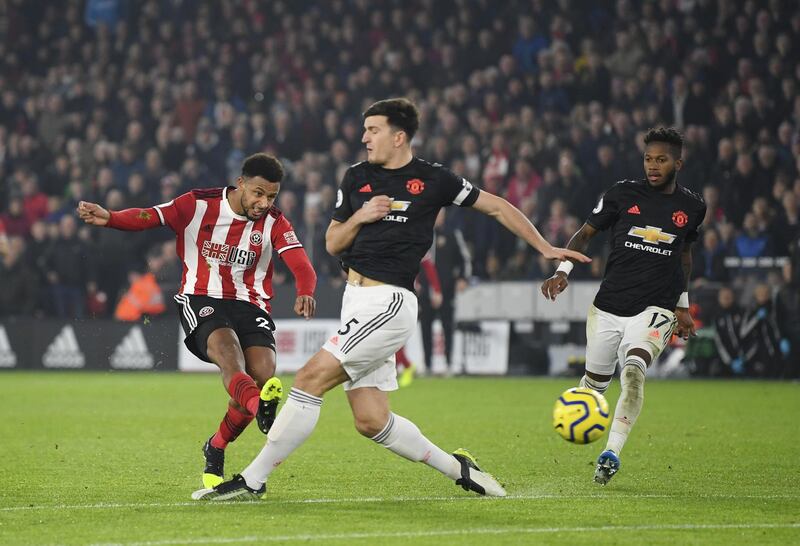 Striker: Lys Mousset (Sheffield United) – Ran Manchester United ragged. Helped set up Sheffield United’s first goal and scored their second. Looks a bargain. Getty