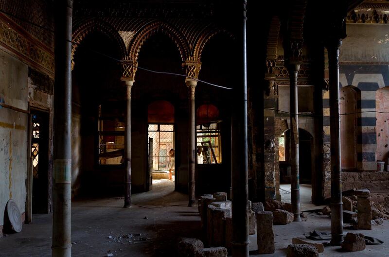 Qasr Heneine, which was once a private residence, a restaurant, a shelter for refugees during the civil war and a dormitory for construction workers. Courtesy Gregory Buchakjian