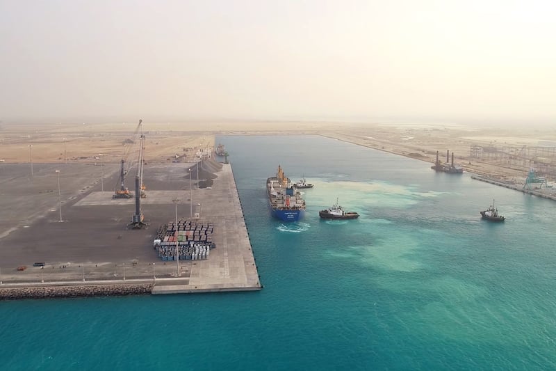 King Abdullah Port, Saudi Arabia. Photo: Economic Cities and Special Zones Authority
