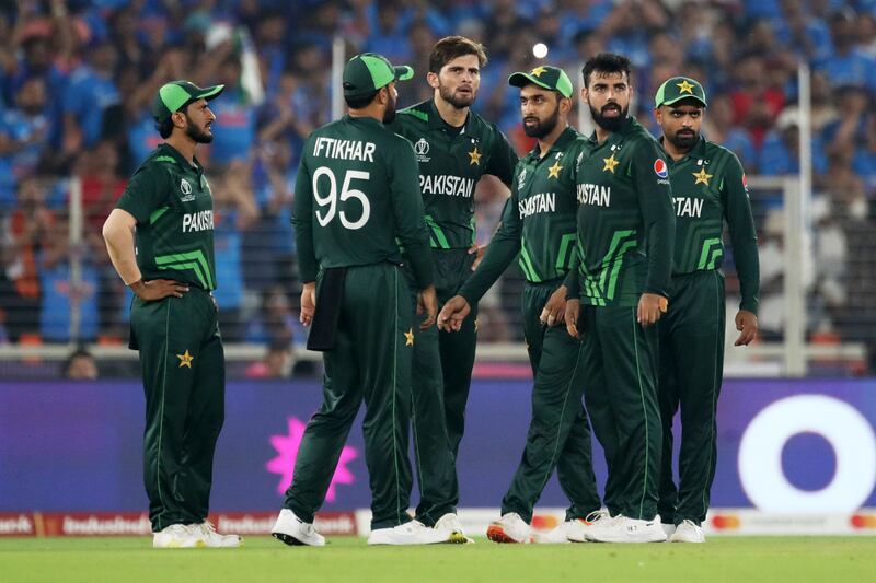 Pakistan were convincingly beaten at the Cricket World Cup by rivals India. Getty