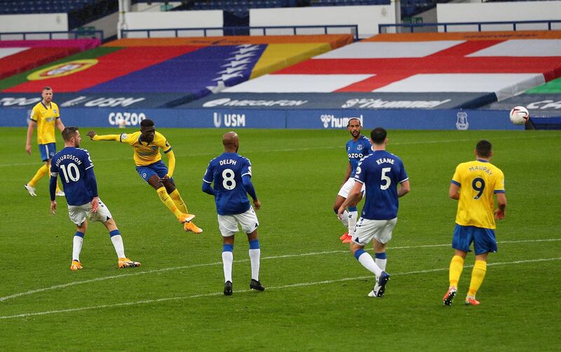 Yves Bissouma - 6: Had a sloppy start, then fell asleep for Mina’s goal. His passing was also off at stages. However, he did score an excellent goal at the end. Getty