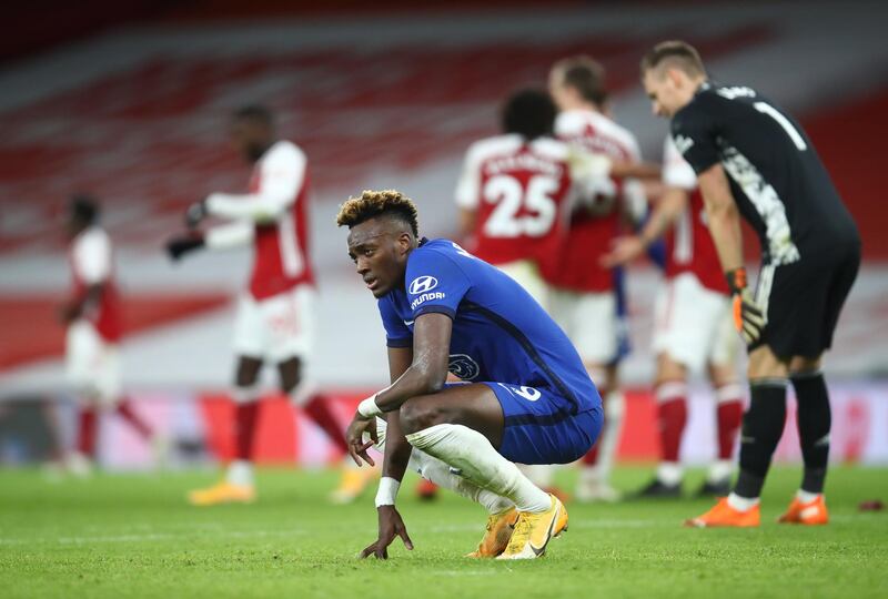 Tammy Abraham – 6: Didn’t do much to justify selection ahead of Olivier Giroud. However, got the goal to drag his team back into it, albeit only following the now-obligatory VAR check. AFP