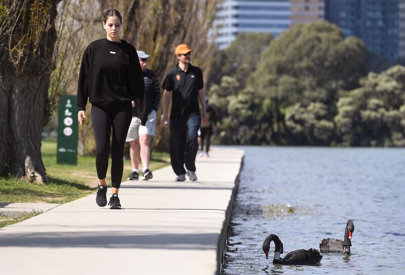 Moderate-intensity physical activity raises your heart rate and makes you breathe faster but you would still be able to speak during the activity. AFP