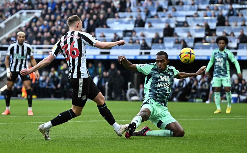 Issa Diop 8: Frenchman produced superb last-ditch tackle to deny Longstaff shot at goal in fifth minute. In right place again to block same player's ball into box with Willock lurking later in half. Both challanges summed up his performance and probably deserved a clean-sheet, but it wasn't to be. AFP