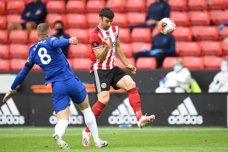 Enda Stevens - 7: Played lovely one-two with O'Connell down the left before inch-perfect cross found McBurnie for the second goal. Blazed chance to make it 4-0 over the bar. AP