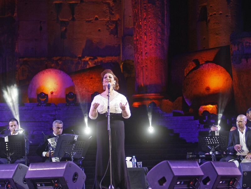 Syrian singer Mayada El Hennawy will perform for the first time at Dubai Opera. Getty Images