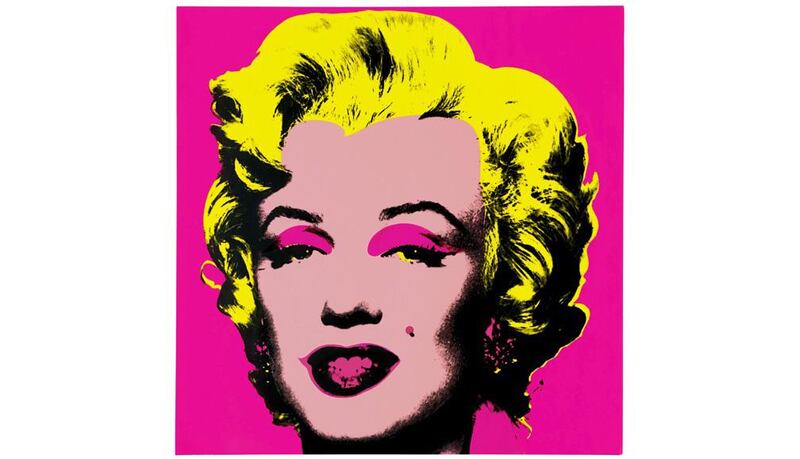 Marilyn Monroe by Andy Warhol. Courtesy of The Big Picture