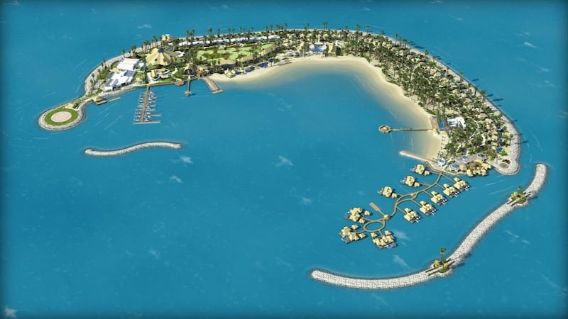 Banana Island off the coast of Doha. Courtesy Anantara