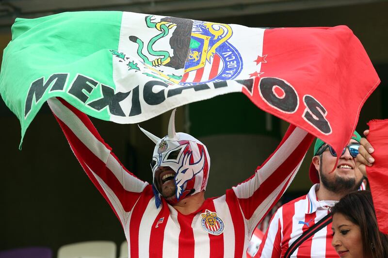 CD Guadalajara fans. EPA