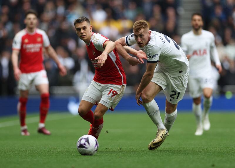 Felt he should have won a penalty after being caught by Trossard in box only for it not to be given and then Arsenal going on to score on counter-attack. Some flashes of brilliant skill. Took booking for team when shoving over Martinelli who was in full flow. Reuters