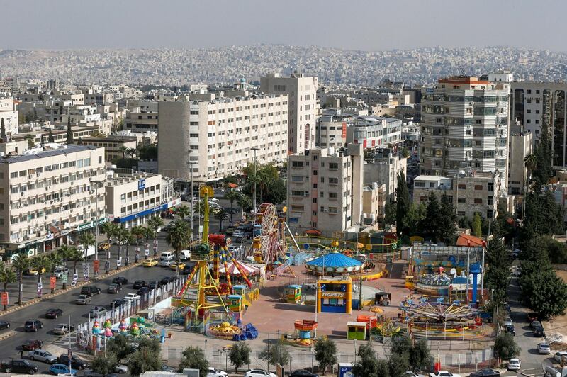 An amusement park is seen closed after the government re-closed many sectors amid fears over rising numbers of the coronavirus disease cases in Amman, Jordan. REUTERS