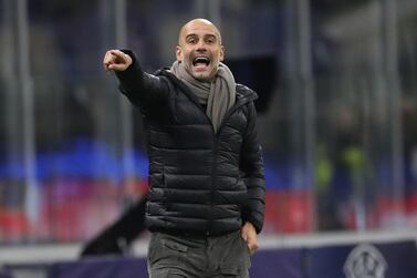 Manchester City manager Pep Guardiola will be without several key players against Liverpool on Sunday. Reuters