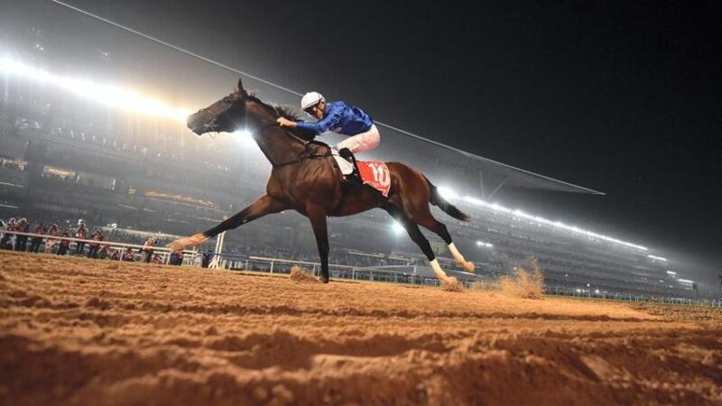 Meydan Racecourse opened on March 27, 2010. AFP
