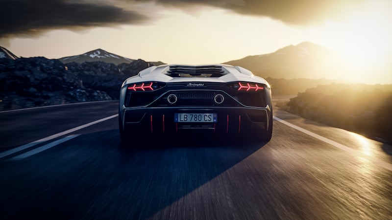 The 6.5-litre naturally aspirated V12 engine ekes out 780 horsepower and 720Nm