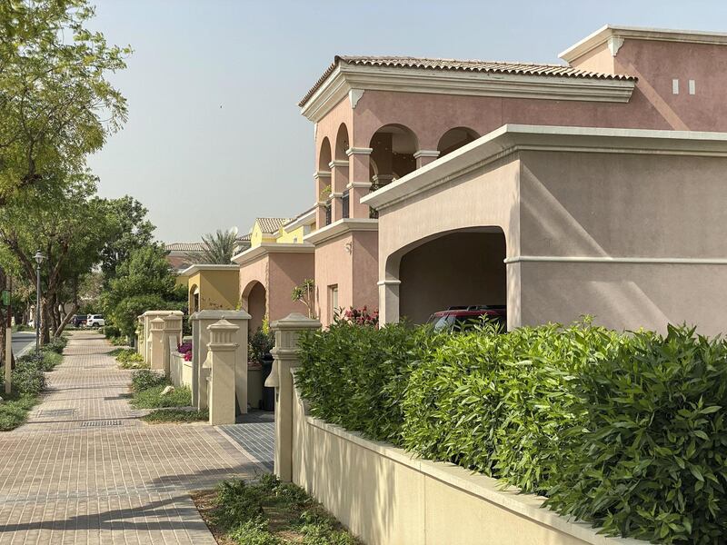DUBAI UNITED ARAB EMIRATES. 17 NOVEMBER 2020.Community guide: Arabian Ranches .Spanish style villa available for rent or purchase in the Ranches. (Photo: Antonie Robertson/The National) Journalist: Sarwat Nasir. Section: National.
