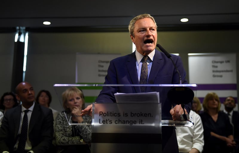 BRISTOL, ENGLAND - APRIL 23: Gavin Esler at the launch of The Independent Group European election campaign at We The Curious on April 23, 2019 in Bristol, England. With a high probability that Britain will take part in the European Union elections due to the Brexit deadline extended up to October 31, 2019, The Independent Group has announced that Rachel Johnson and Gavin Esler will stand as candidates for the anti-Brexit party. (Photo by Finnbarr Webster/Getty Images)