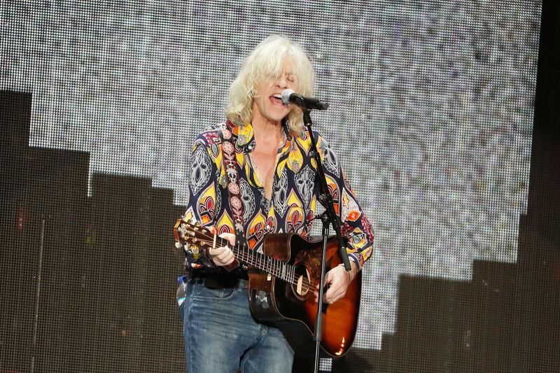 Bob Geldof, who met Nelson Mandela on many occasions, performed at the concert. Getty