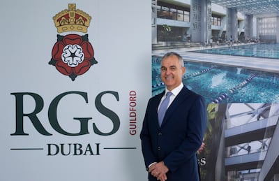 Craig Lamshed, principal at Royal Grammar School Guildford Dubai.