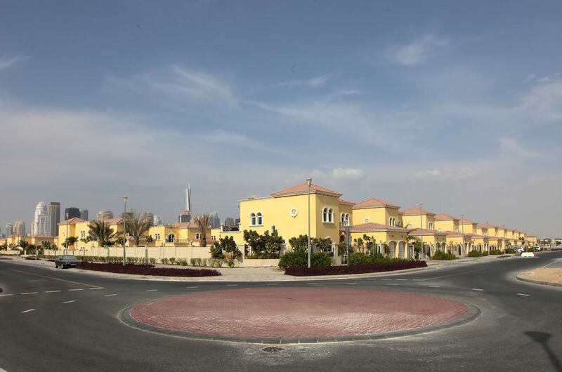 Nakheel handed over 536 completed homes across its projects including Jumeirah Park. Jeffrey E Biteng / The National