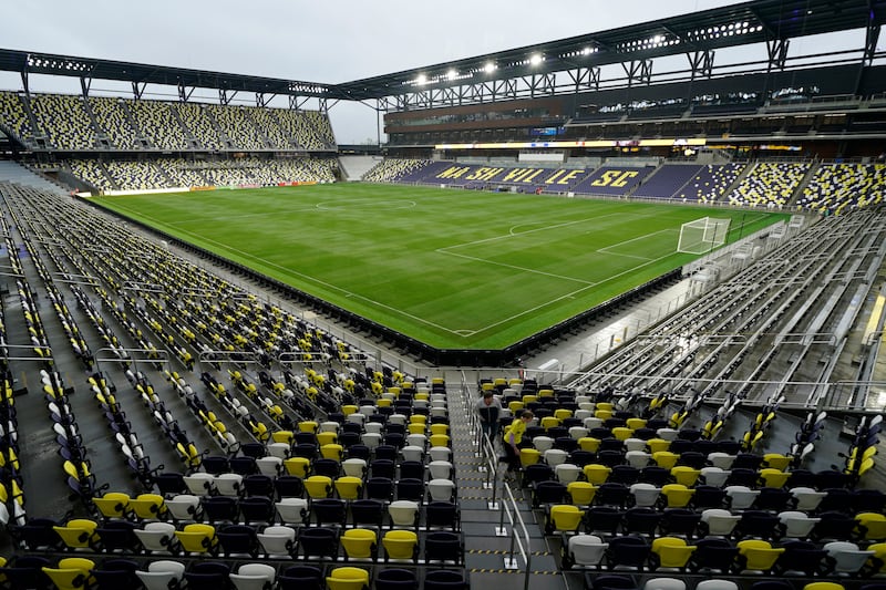 Nashville is scheduled to play their first game at Geodis Park in Nashville on May 1 against Philadelphia Union. AP