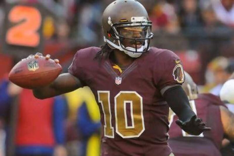 Rookie Robert Griffin III got off to a fast start, leading the Washington Redskins to a 3-3 record, but has since tailed off some.