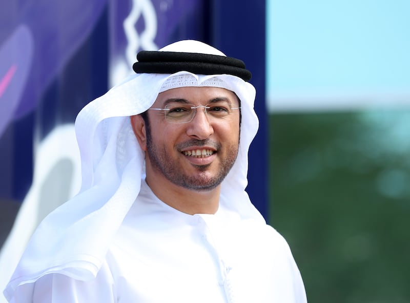 Abdulla Bin Damithan, CEO and Managing Director, GCC DP World. Chris Whiteoak / The National