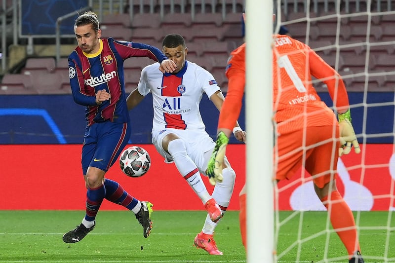 Antoine Griezmann, 6 - A 13th minute shot well saved by Navas. Ran from his own half with the ball and chased by three players after 36 minutes to shoot past Navas – but just wide. AFP