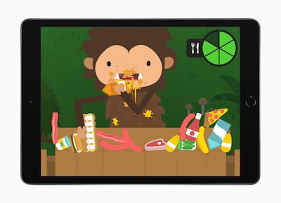 Sneaky Sasquatch lets players explore a world that is inspired by the early 1990s. Courtesy Apple
