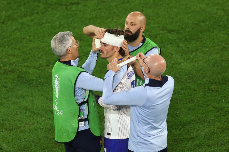 Showed some silky touches but was uncharacteristically wasteful with several free-kicks. Picked up a cut to his head when he was bundled into the advertising hoardings. Not a vintage night. Getty Images