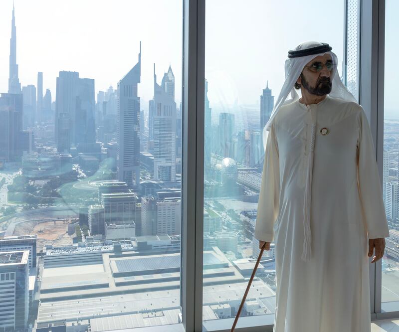 Sheikh Mohammed praised the role of the tourism sector in the emirate on his visit