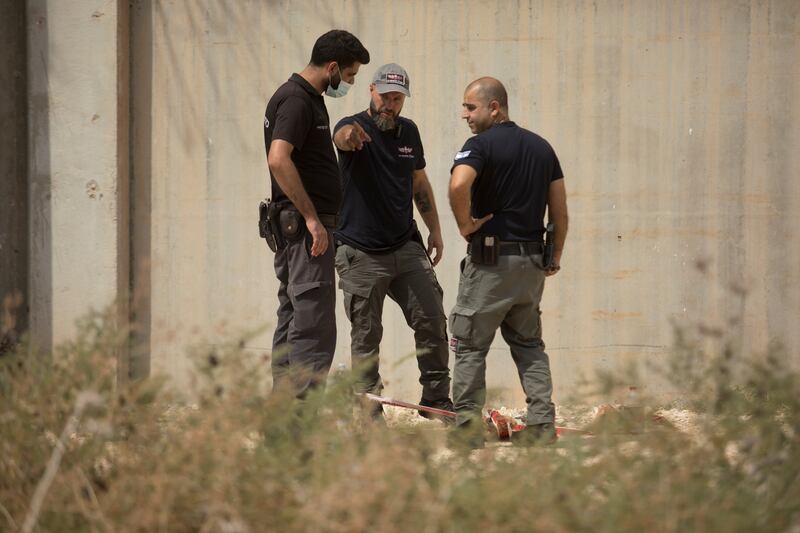 The Israeli military are among the agencies involved in the search operation. Getty