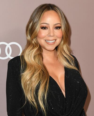 BEVERLY HILLS, CALIFORNIA - OCTOBER 11: Mariah Carey attends Variety's 2019 Power Of Women: Los Angeles Presented By Lifetime at the Beverly Wilshire Four Seasons Hotel on October 11, 2019 in Beverly Hills, California.   Jon Kopaloff/Getty Images,/AFP
== FOR NEWSPAPERS, INTERNET, TELCOS & TELEVISION USE ONLY ==

