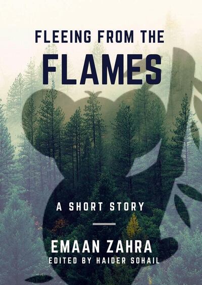 Fleeing From the Flames is available as an e-book across several platforms such as Inkitt, Google Playbooks and Scribd. Last month, it topped Wattpad’s list of Saveourplanet stories and became available at the Sharjah Library. Emaan Zahra Ijaz