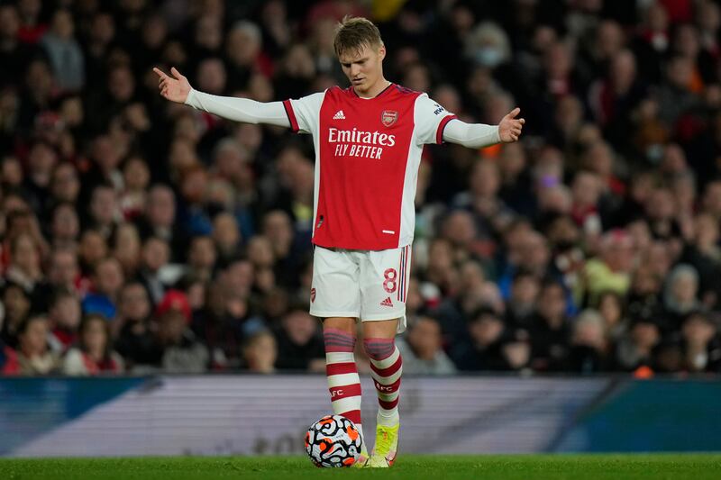 Martin Odegaard - 5: Unusually ineffective against Brighton last time out and similar story here. AP