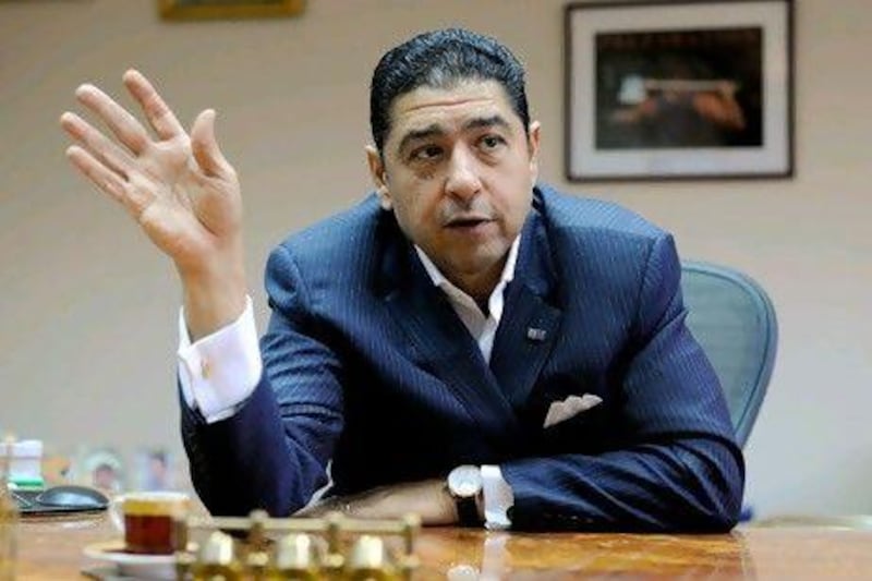 Hisham Ezz al Arab, the chairman and managing director of Commercial International Bank, says bankers will soon be eyeing Egypt firms.Dana Smillie for The National