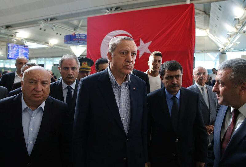 Turkish President Recep Tayyip Erdogan AFP / Turkish presidential press office / Murat Cetin Muhurdar
