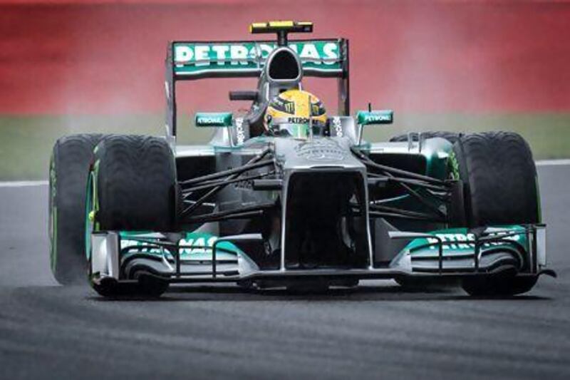 Lewis Hamilton took pole position for the Belgian Grand Prix.