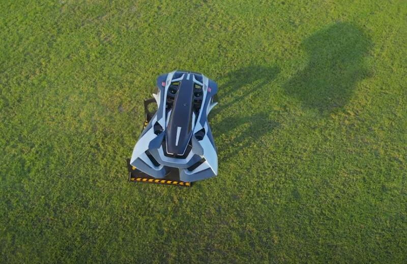 A flying ‘hypercar’, capable of reaching a top speed of 220kph at 3,000ft, has been tested in Dubai.