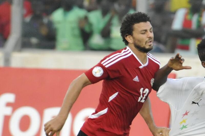 Midfielder Hossam Ghaly is the captain of Al Ahly. AFP Photo