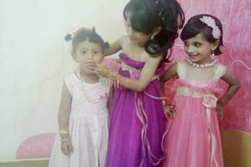May 31, 2011, Abu Dhabi, UAE:


A photograph of Shad Al Harthi, She drowned earlier this week.  On the far right is her sister Reem. 


////Photo Courtesy of Ahmad Al Harthi////
