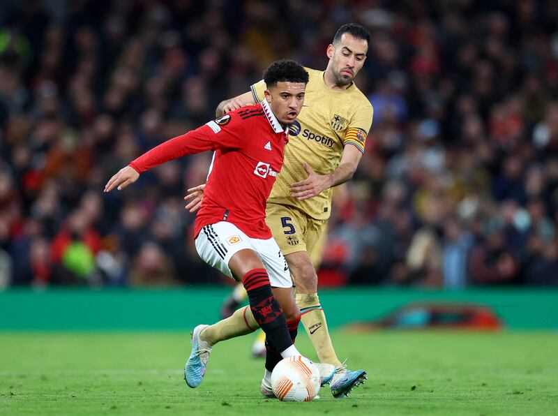 Jadon Sancho 6 - Quiet in a central role in the first half. Better when he moved wide in the second. Reuters