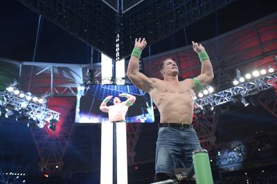 John Cena defeated Triple H at the Greatest Royal Rumble. Image courtesy of WWE
