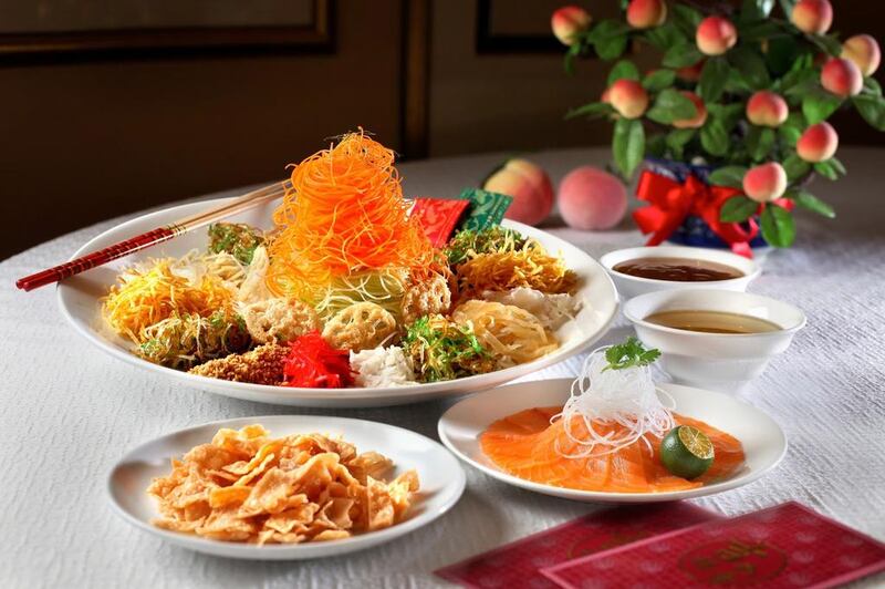 To celebrate Chinese New Year, traditional food will be served at the buffet at Al Hamra Marina & Yacht Club. Courtesy Al Hamra Marina & Yacht Club