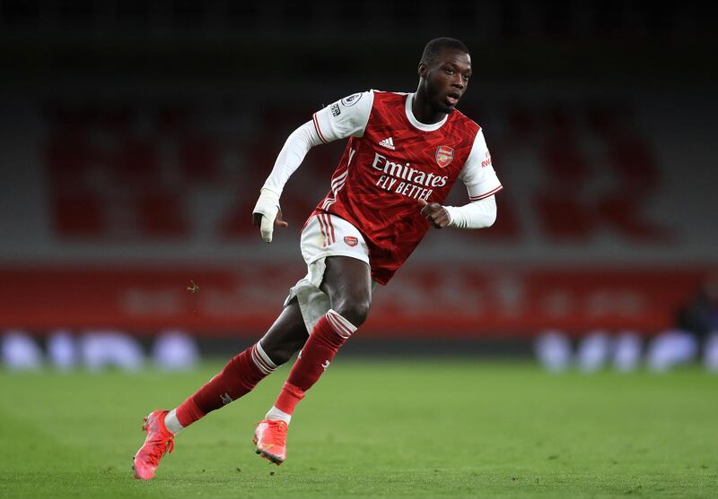 Nicolas Pepe - 3: The Ivorian promises a lot but delivers little. He showed flashes of skill in the first half but faded badly and almost completely ignored his defensive duties. Getty