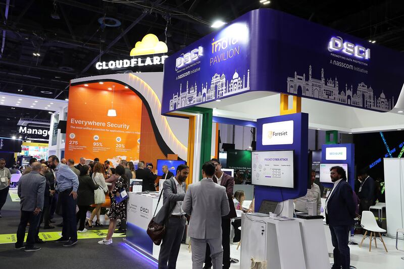 Visitors meet to discuss new innovations at Gisec Global