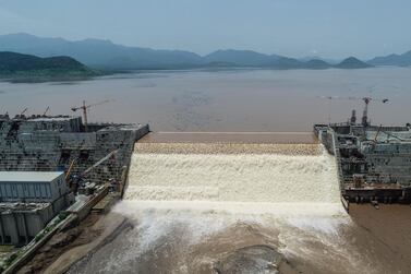 The Grand Ethiopian Renaissance Dam on the Blue Nile River is considered by Ethiopia to be integral to its energy supply, but neighbouring countries say it jeopardises their own water resources. AFP