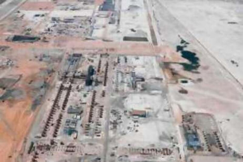 November, 2008-Undated aerial photo of EMAL (Emirates Aluminium) plant in UAE
Courtesy EMAL
