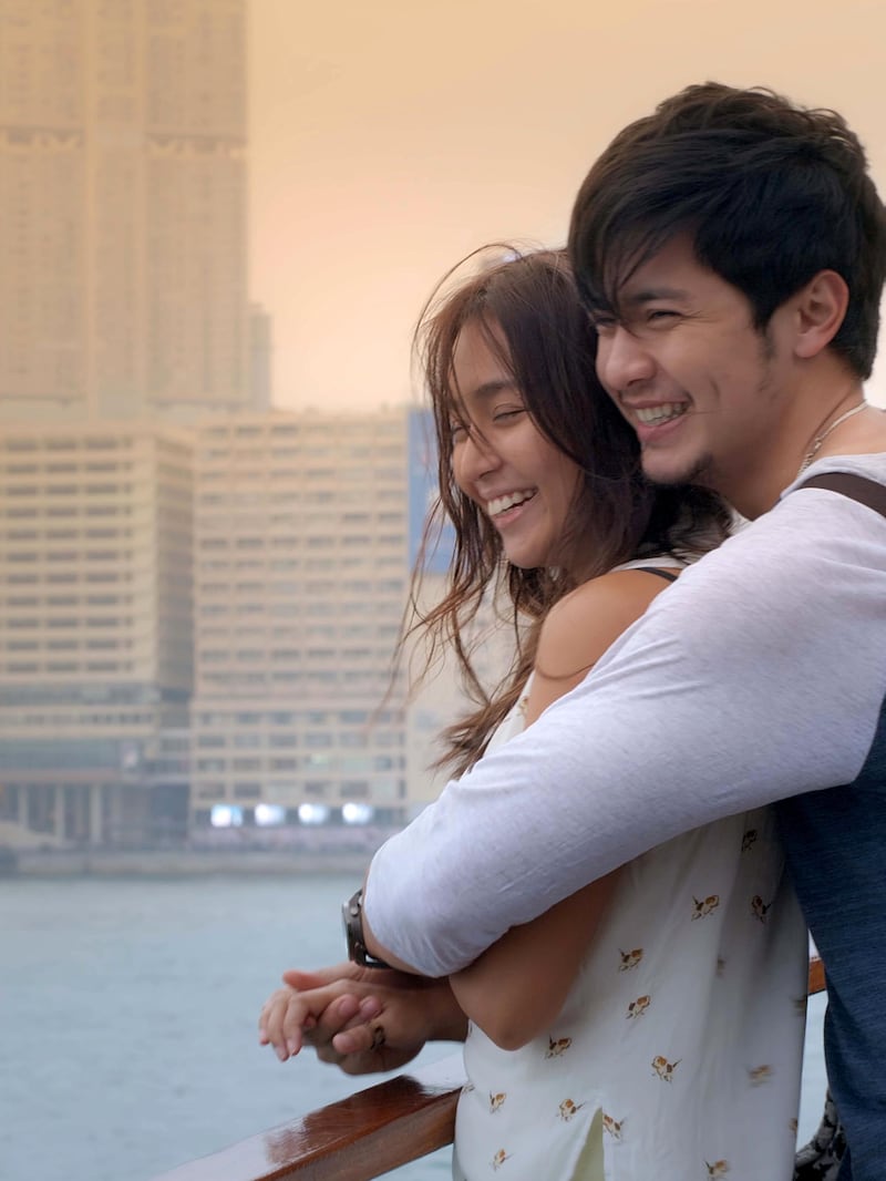 Kathryn Bernardo and Alden Richards in Hello, Love, Goodbye. Courtesy ABS-CBN